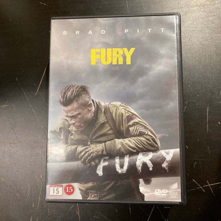 Fury DVD (M-/M-) -sota-